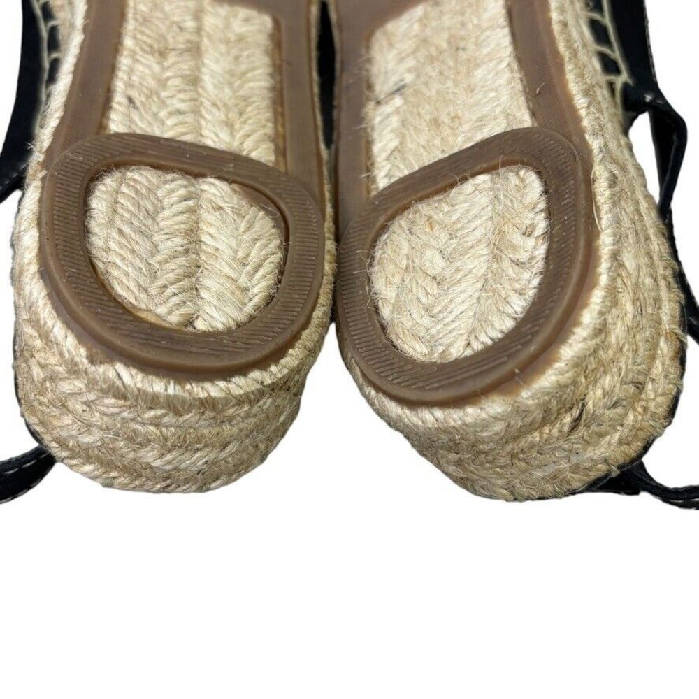 Life Stride Rica Too Navy Fabric Low Wedge Espadrille Sandal Womens Size 6.5 M - Picture 9 of 12